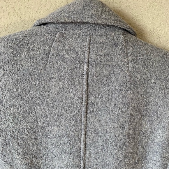 Banana Republic Grey Tweed Moto Jacket Size S - Picture 4 of 15